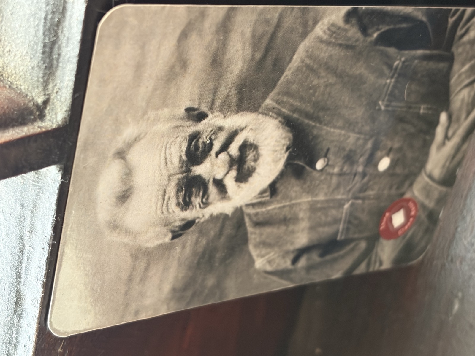 Antique photograph of Servant of God Joseph Dutton